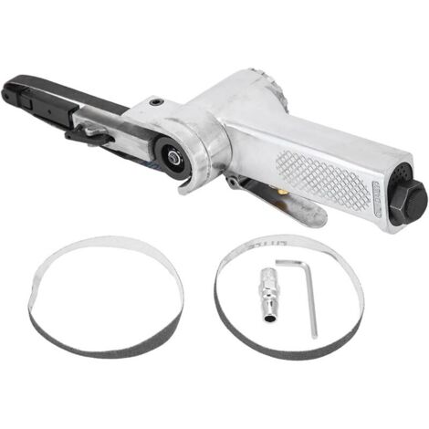 Pneumatic Belt Sander, Belt Sander Pneumatic Polishing Tool 10mm 330mm Belt Sander Various Vehicle Car Pneumatic Tools Finger File