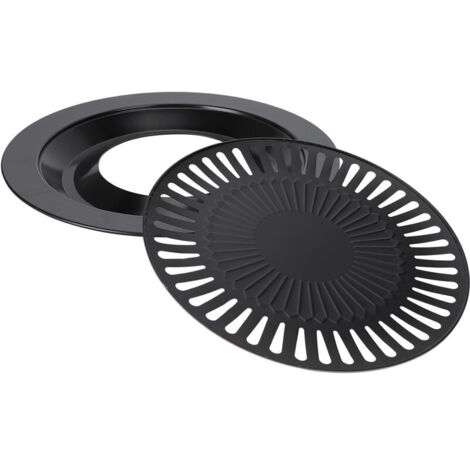 Indoor Grills Electric Smokeless Grill Korean Barbecue Grill Fish Pan for Grill Top Pan, Domestic Hob A