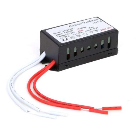 220V to 12V Electronic Transformer Voltage Converter Intelligent Power Driver (60W) (1/5)