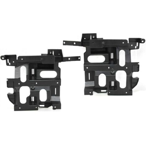 For Chevy Silverado 1500/2500/3500 Headlight Bracket 2003-2006 Driver and Passenger Side Pair GM1221130 + GM1221131 15798921 + 15798922 (1/5)