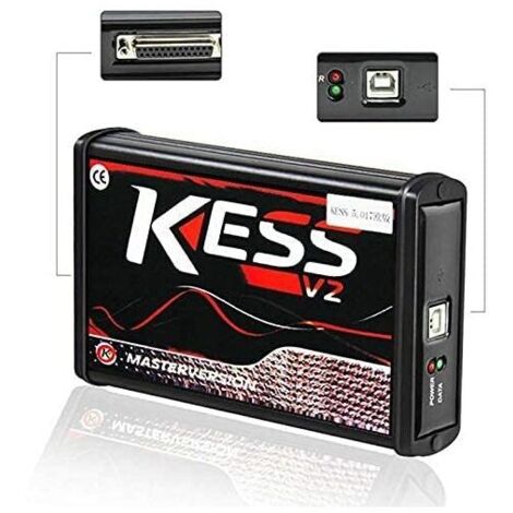 ECU Car Diagnostic Scanner Tool, Kess V2 V5.017 ECU OBD2 Programming Tool, Single Host