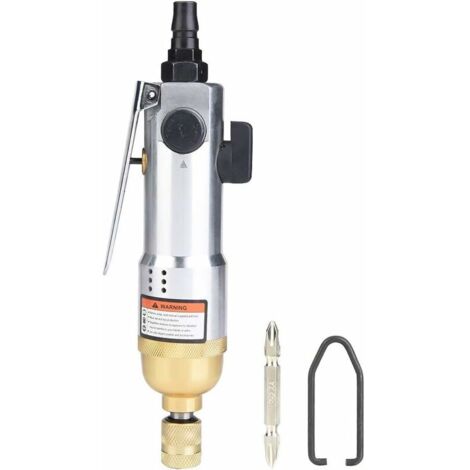 1/4" Reversible Straight Pneumatic Screwdriver, Industrial Reversible Screwdriver, 8000-10500rpm (1/5)