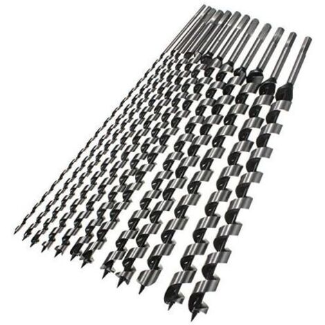 460mm 6-28mm Hex Shank Point Brad Point Auger Drill Bit Spiral Wood Drill Bit Drilling Tool - 16mm-- (1/5)