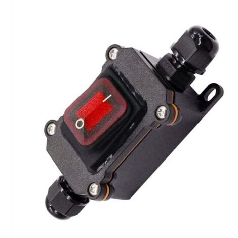 IP67 Waterproof Switch 12V DC 20A High Current Waterproof Switch (1/5)