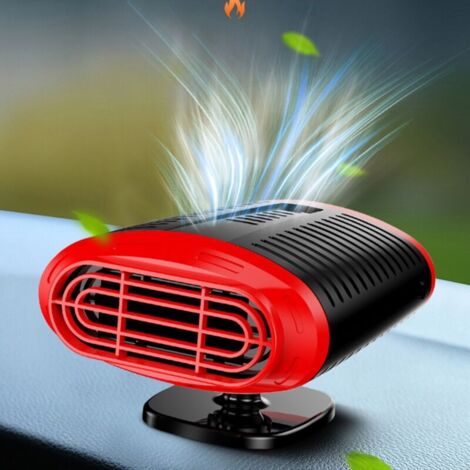 Electric car and truck heater, 12/24V, hot and cold air, windshield defrosting fan, vehicle heater