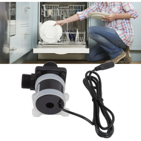 8V-24V DC circulation pump for solar water heater, shower, underfloor heating, G1/2 male thread --