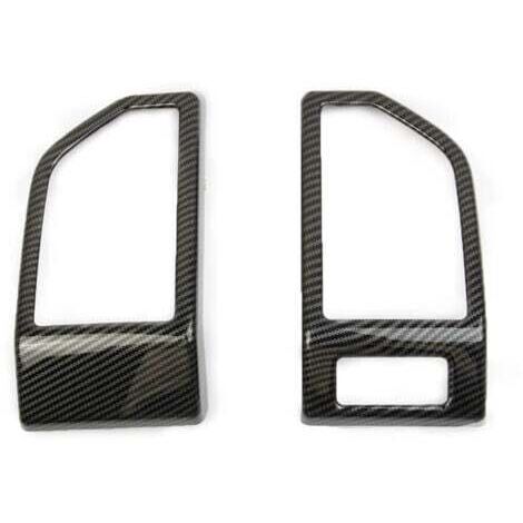 Carbon fiber dashboard side vent cover interior trim for Expedition 2018-2021
