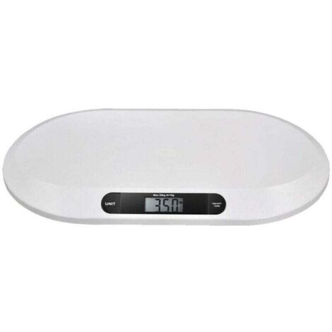 Baby scale - Up to 20 kg - Electronic digital scale for small children/puppies/cats - With LCD screen and tare function,