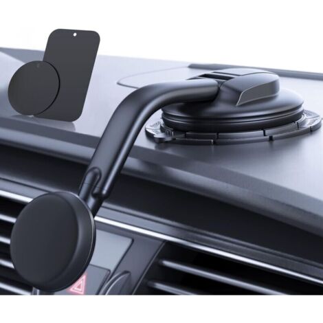 Car Phone Holder [Powerful Magnets] for Dashboard and Windshield Suction Cup Phone Holder Suitable for iPhone Android Car Cradle (1/5)