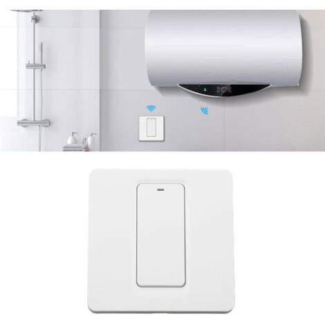 WIFI APP Water Heater Switch Voice Control Timer Smart Touch Switch AC100-240V--