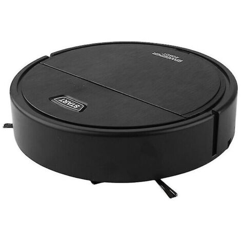 3-in-1 robot vacuum cleaner, for pet hair, hard floors and carpets - black