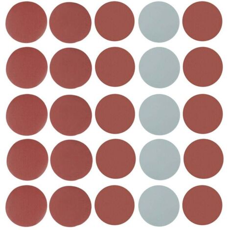Papier à Poncer 25pcs Coloré 800 1000 1500 2000 3000 Mélanger Poncer Sander Disque Ponçage Papier Tampons Papier abrasif Ensemble de Ponçage pour le Ponçage Polissage Derusting (1/4)