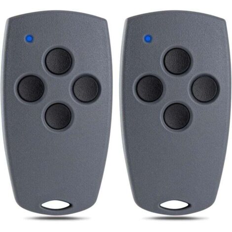 Set of 2 replacement handheld transmitters for Marantec Digital 212-433 211-433 221-433 - Compatible with Marantec d313 382 384 d302 d304 433,