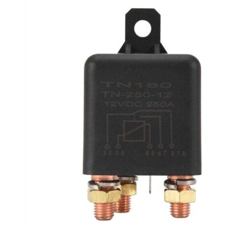 12V 24V 250A Continuous Type High Battery Control Switch Terminal Automotive Starter Relay