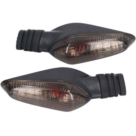 12 V motorcycle lights, high-gloss black/red light, suitable for DUCATI Monster Streetfighter, gray color