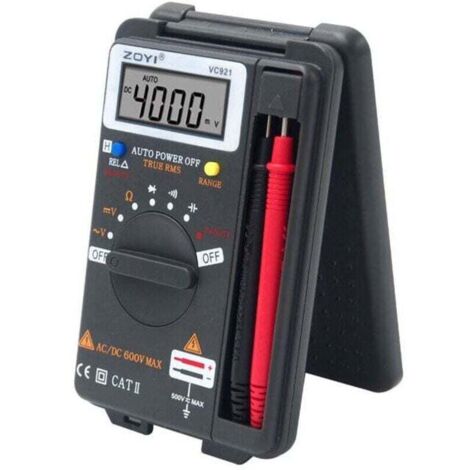 Digital multimeter, digital automatic meter VC921, portable meter, digital voltmeter type 4000, voltmeter measurement meter, etc. (1/4)