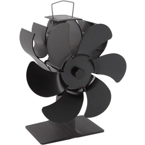 Eco-friendly 6-stage fan, made of aluminum, silent, automatic, speed of 1400 rpm, resistant to high temperatures. (1/4)