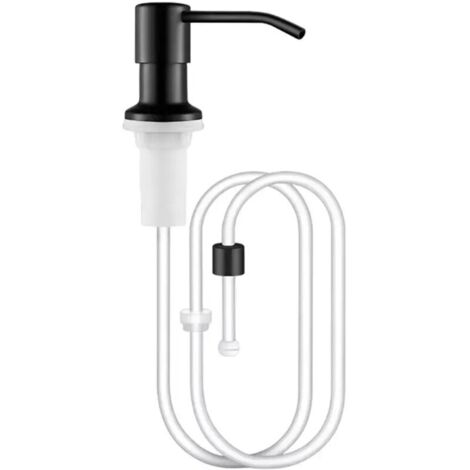 Dispensador de cocina empotrado, dispensador de jabón para platos, dispensador de jabón. (1/4)