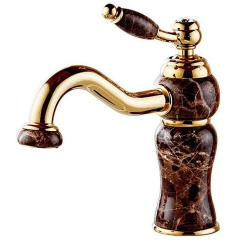 Grifo de cocina con mango cerámico y caño alto, grifo para fregadero, grifo para lavabo (1/4)