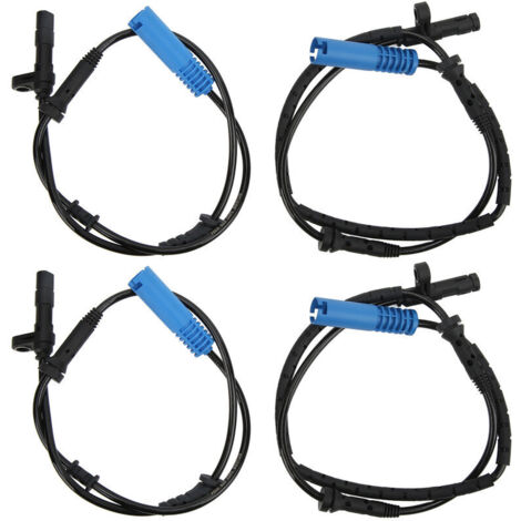 ABS wheel speed sensor of 4 pieces/set, repuesto para delantera, trasera, izquierda y derecha 34526756384 (1/4)