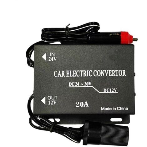 20 A car power converter, 24 V reducing transformer, 12 V type ignition (1/4)