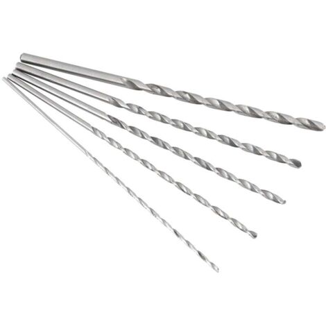 Helical steel broca of large recto with high speed of 2-5 mm for wood (1/4)