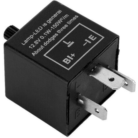 Adjustable 3 pin and 12 V LED speed signal relay mounting bracket for speed signal indicator