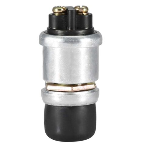 Bocina switch of 2 pins, 12 V, 20 A, resistente al agua, para car, barco, bicicleta, arranque de motor, universal, resistente, para camión + interruptor