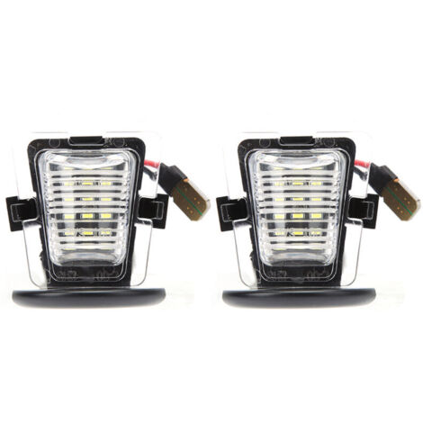 LED license plate lights for Jeep Wrangler JK 2007-2018 DC12V (1/4)