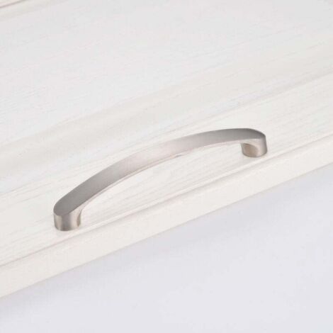 Set of 5 Brushed Nickel Kitchen Cabinet Handles, Cabinet Handles, Stainless Steel Kitchen Drawer Handles (160mm Center to Center) (1/4)
