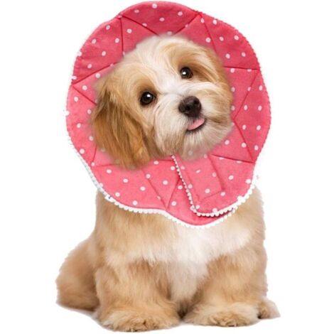 Comfy Cone-Collar: Comfortable post-surgery collar for cats and dogs, sturdy, waterproof, scratch and bite resistant, easy to clean, with adjustable fastener