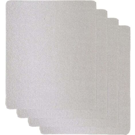10 PCS Mica Plate Microwave Universal Covers Oven Accessories