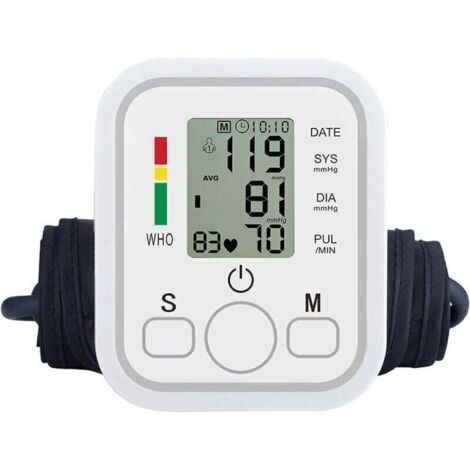 Arm Blood Pressure Monitor, Wrist Blood Pressure Monitor, Cuff Blood Pressure Monitor, Professional Blood Pressure Monitor, Cuff Blood Pressure Monitor, Manual Blood Pressure Monitors (White)