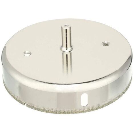 Sourcing map 130mm Diamond Coated Hole Saw Drill Bit for Glass, Porcelain, Rock, Marble, Ceramic Tiles