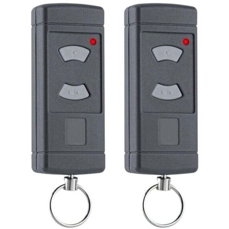 Set of 2 garage door remote controls, Hse2-40, Hs4-40, Hsm4-40, 40.685 MHz, C3