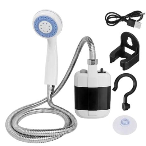 Camping Shower, Portable ABS Electric Shower Battery for Outdoor Use