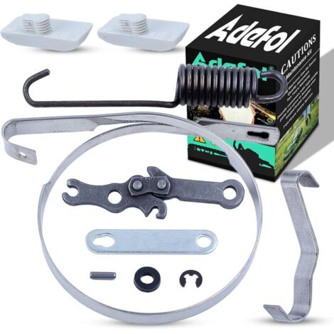 Brake band repair kit for Stihl MS250 MS230 MS210 025 023 021 chainsaw. Flat spring guide bumper band for 1123 162 7800, 1123 648 6600