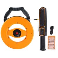 Water blocking detector with water source, 30 meter range, portable domestic water blocking detector.