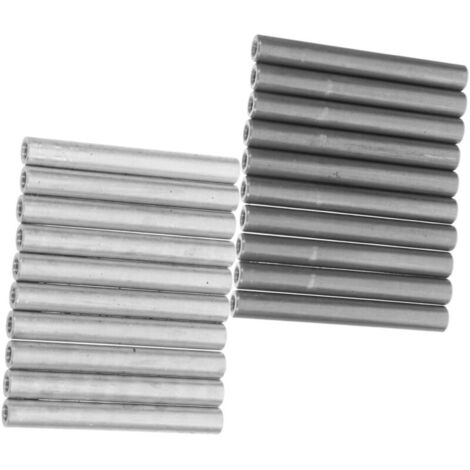 20 Stück Eisen- und Aluminiumstäbe für Elektrolyseur-Wassererhitzer-Anoden, Präzisionsprüfstäbe, 1065 mm