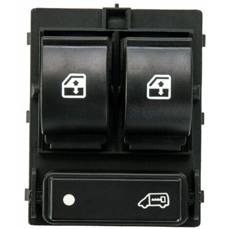 Fensterheberschalter, Überbrückungsknopf für Fensterheber, elektrischer Fensterheberschalter, Fensterheberschalter Fahrerseite (1/4)