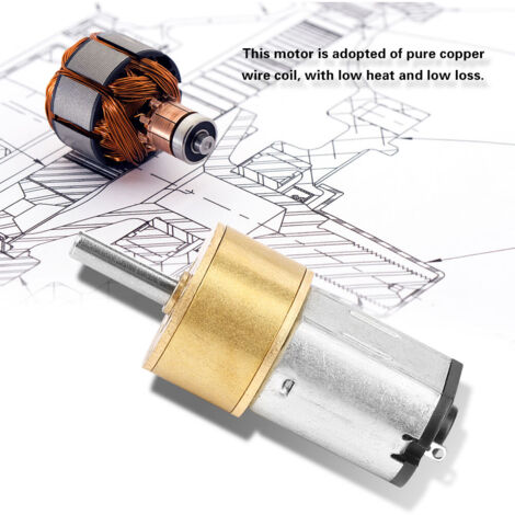Produktbild von Isik's Tech N20 DC-Motor 6 V / 500 U/min – 4er-Pack Für Box Turtle