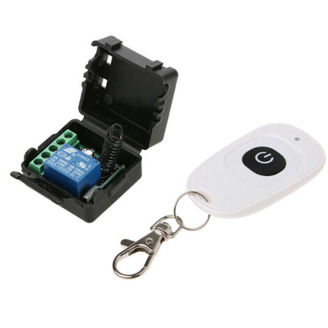 Splenssy Smart Home 433 MHz DC 12 V 1CH Drahtloses Fernschaltrelais Empfänger Sender Universal Splenssy Smart Home 433 MHz DC 12 V 1CH Drahtloses Fernschaltrelais Empfänger Sender Universal