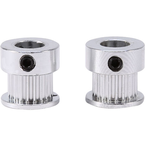 Zahnriemenscheiben aus Aluminiumlegierung, 8 mm Innendurchmesser, 20 Zähne, für 3D-Drucker (1/5)