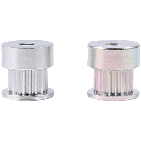 Satz mit 2 Zahnriemenscheiben aus Aluminiumlegierung, 5 mm Innendurchmesser, 20 Zähne, für 3D-Drucker (1/5)