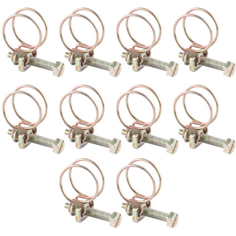 Verstellbare Schlauchschelle für Gartenschläuche, Befestigungselement für Sanitärinstallationen (25 mm - 29 mm) (1/5)