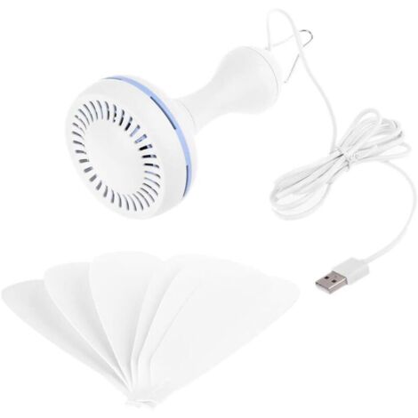 Tragbarer USB-Deckenventilator für Camping, Outdoor-Aktivitäten, Pavillons, Lauben, 5V-batteriebetriebener Deckenventilator
