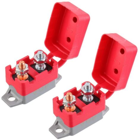40A automatischer Rücksetz-Leistungsschalter 12V - 24V mit Abdeckbolzen für Batterieladegerät, LKW,