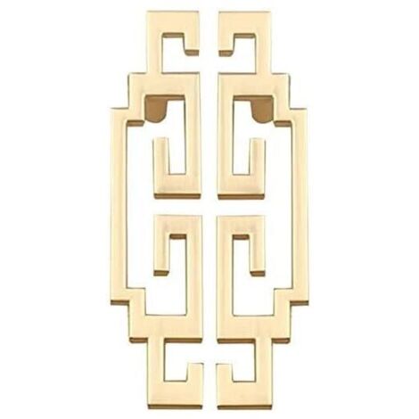 goldene Küchengriffe, 64 mm Lochabstand, glänzende goldene Möbelgriffe für Schränke, Kommoden, Küchenschränke, Badezimmer und Küche