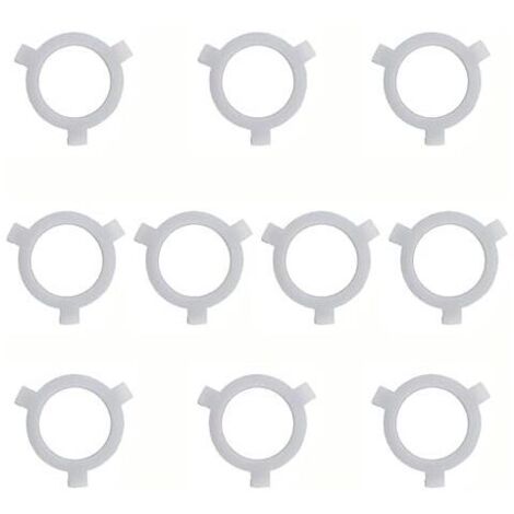 10er-Set Lampenschirm-Reduzierringe (6 x 5 cm), innovatives Beleuchtungszubehör, E27 auf E26 (1/4)
