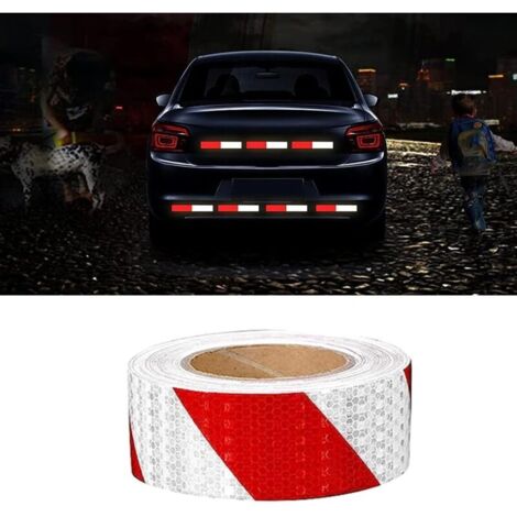Flashback® Rot-weißes Reflexband – Selbstkleben Produktbild-Vorschau 2